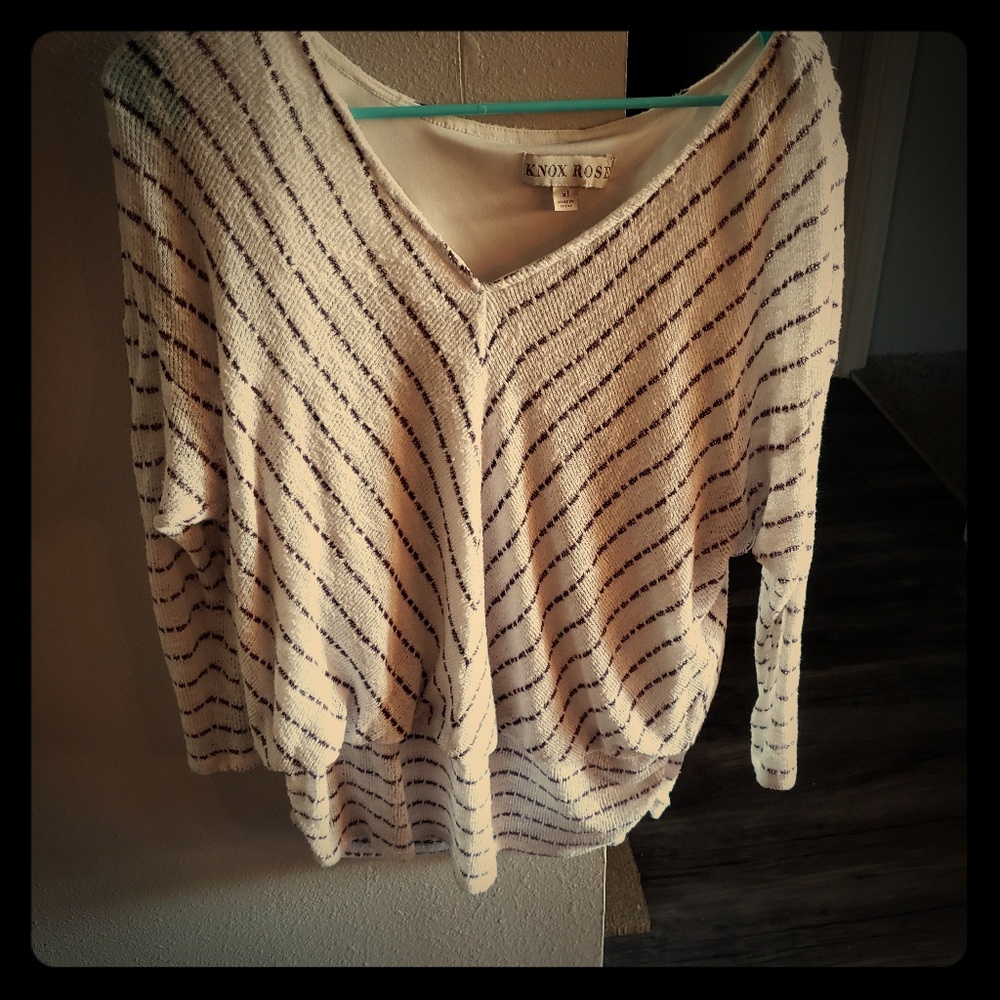 Loose fitting sweater